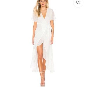 ALAINA MAXI DRESS IN WHITE